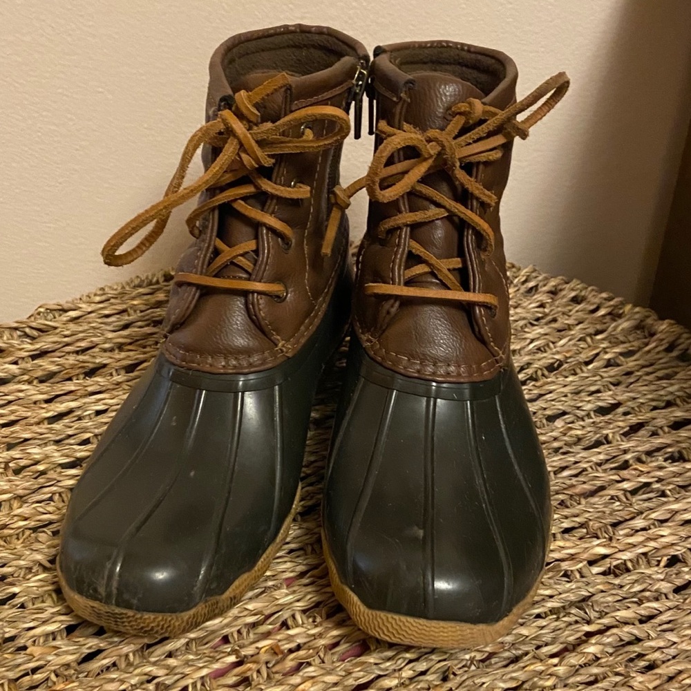 Sperry Saltwater Waterproof Duck Boots